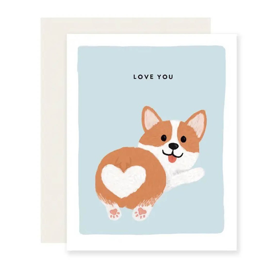 SLIGHTLY STATIONERY | Corgi Love You