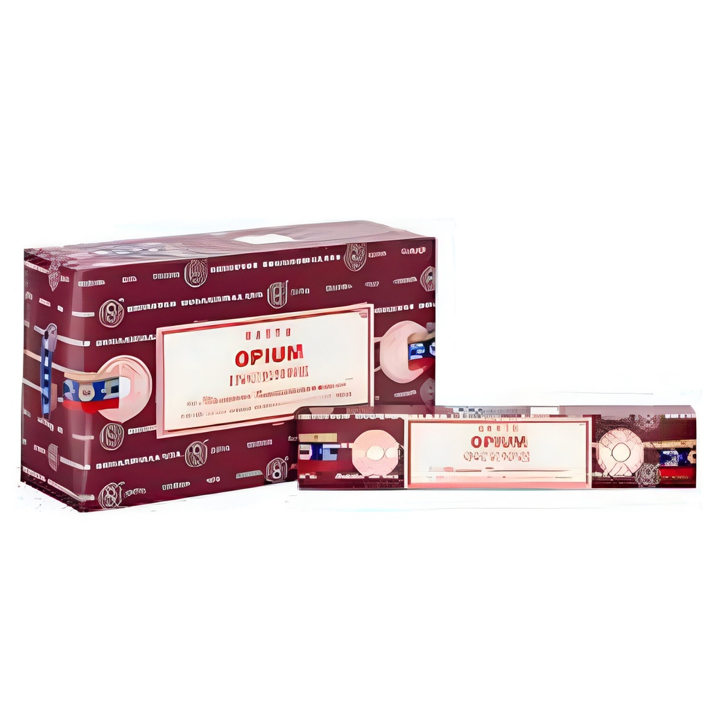SATYA  | Satya Incense OPIUM - 15g BOX of 12 Packets