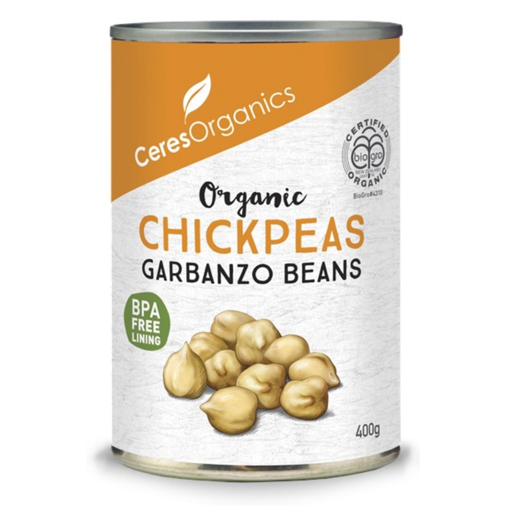 CERES ORGANICS | Chickpeas Garbanzo Beans, 400g