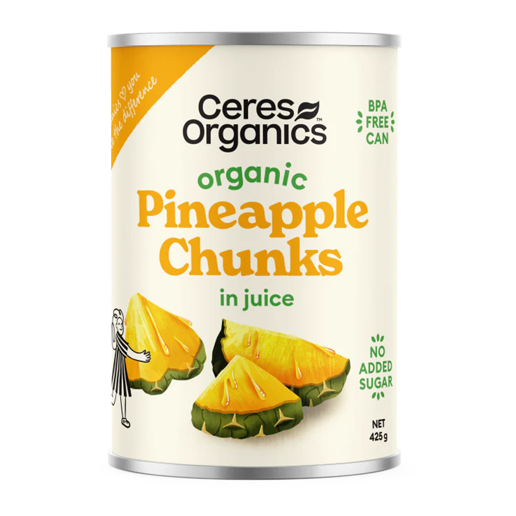 CERES ORGANICS | 凤梨块 (果汁浸泡)