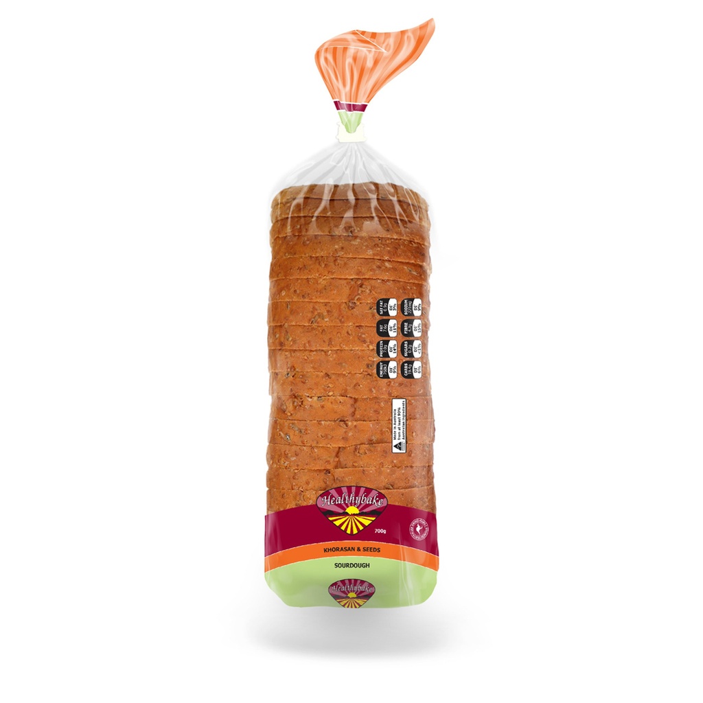 HEALTHYBAKE | 有機全麥卡姆小麥酸種麵包 – 700克