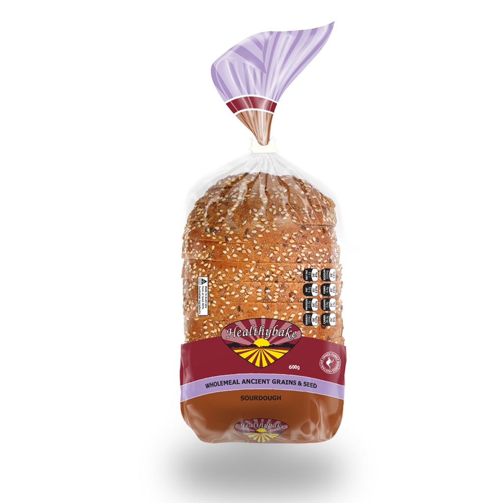 HEALTHYBAKE | Organic Khorasan Sourdough – 700g  (order 2-3 days ahead)