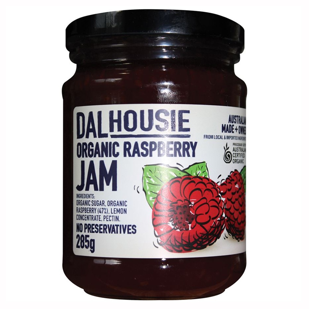 DALHOUSIE | Organic Raspberry Jam, 285g