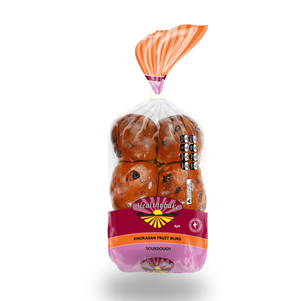 HEALTHYBAKE | Organic Khorasan Wraps Sourdough, Pack of 5 Packs  (order 2-3 days ahead)