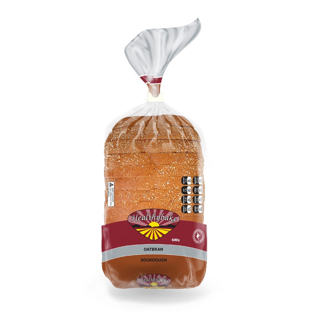 HEALTHYBAKE | 有機燕麥酸種圓麵包 – 600克