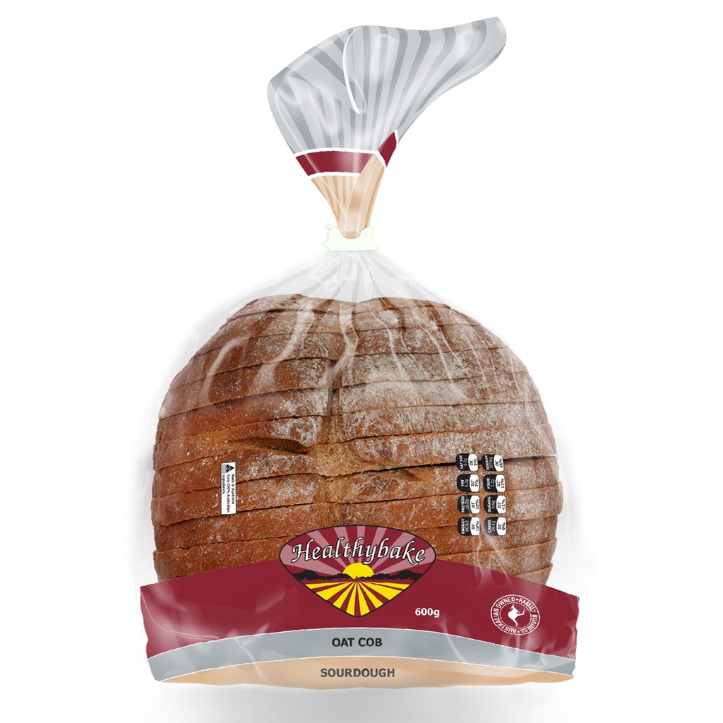 HEALTHYBAKE | 有机全麦黑麦酸种面包 – 800克