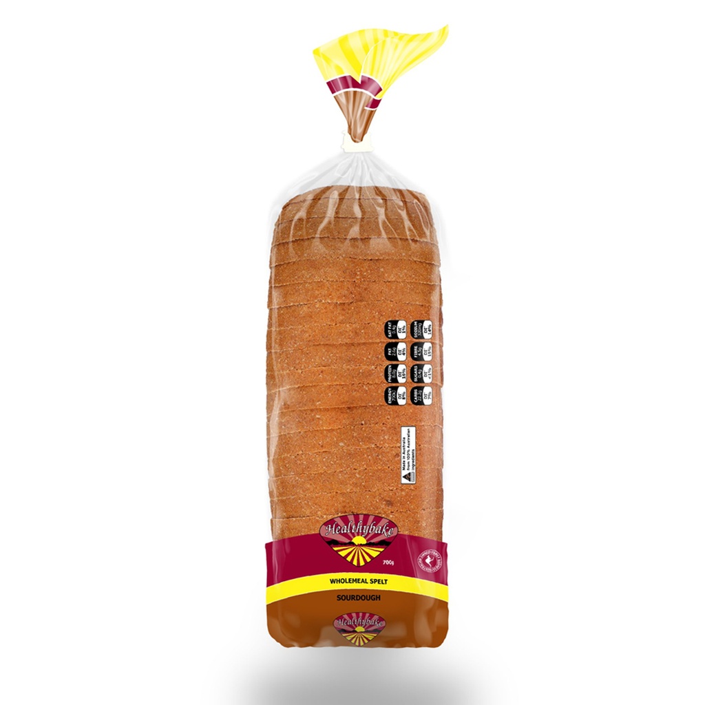 HEALTHYBAKE | Organic White Spelt Sourdough – 700g (order 2-3 days ahead)