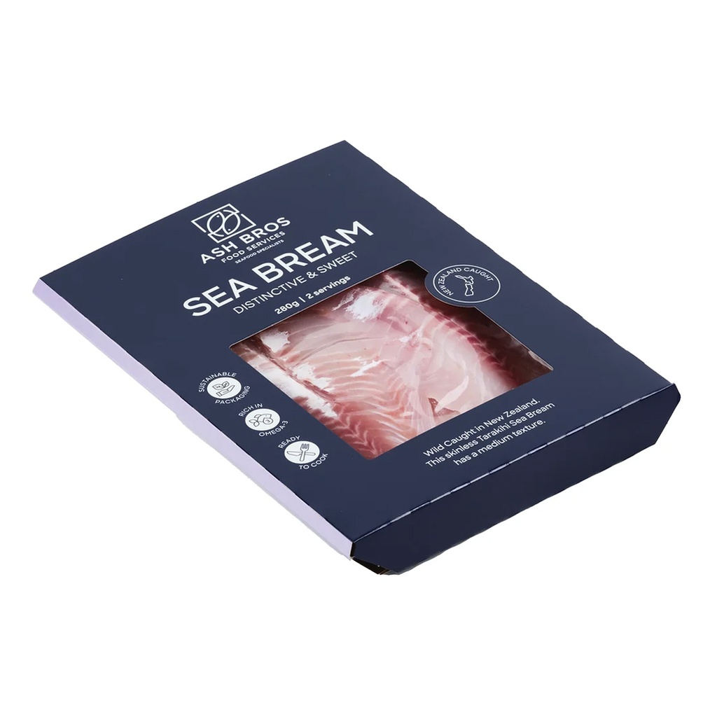 Seafood | Retail Pack - New Zealand Sea Bream (Tarakihi) FRESH 280g+ Wild Caught