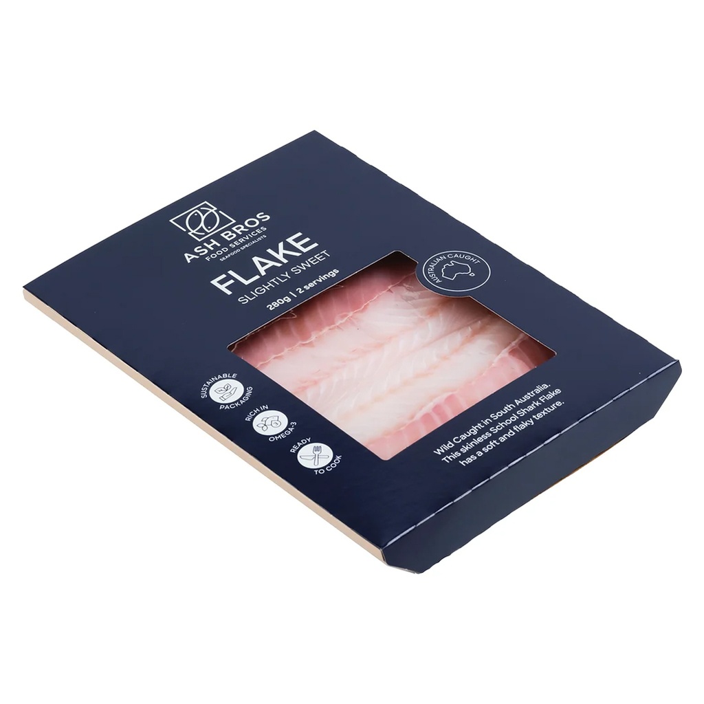 Seafood | Retail Pack - SA Flake (School Shark) FRESH 280g Wild Caught