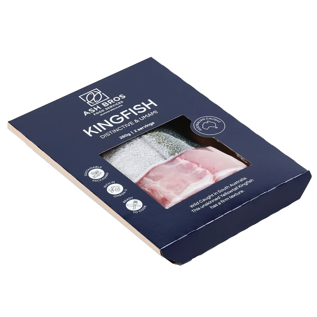 Seafood | Retail Pack - SA Kingfish (Yellowtail) 280g+