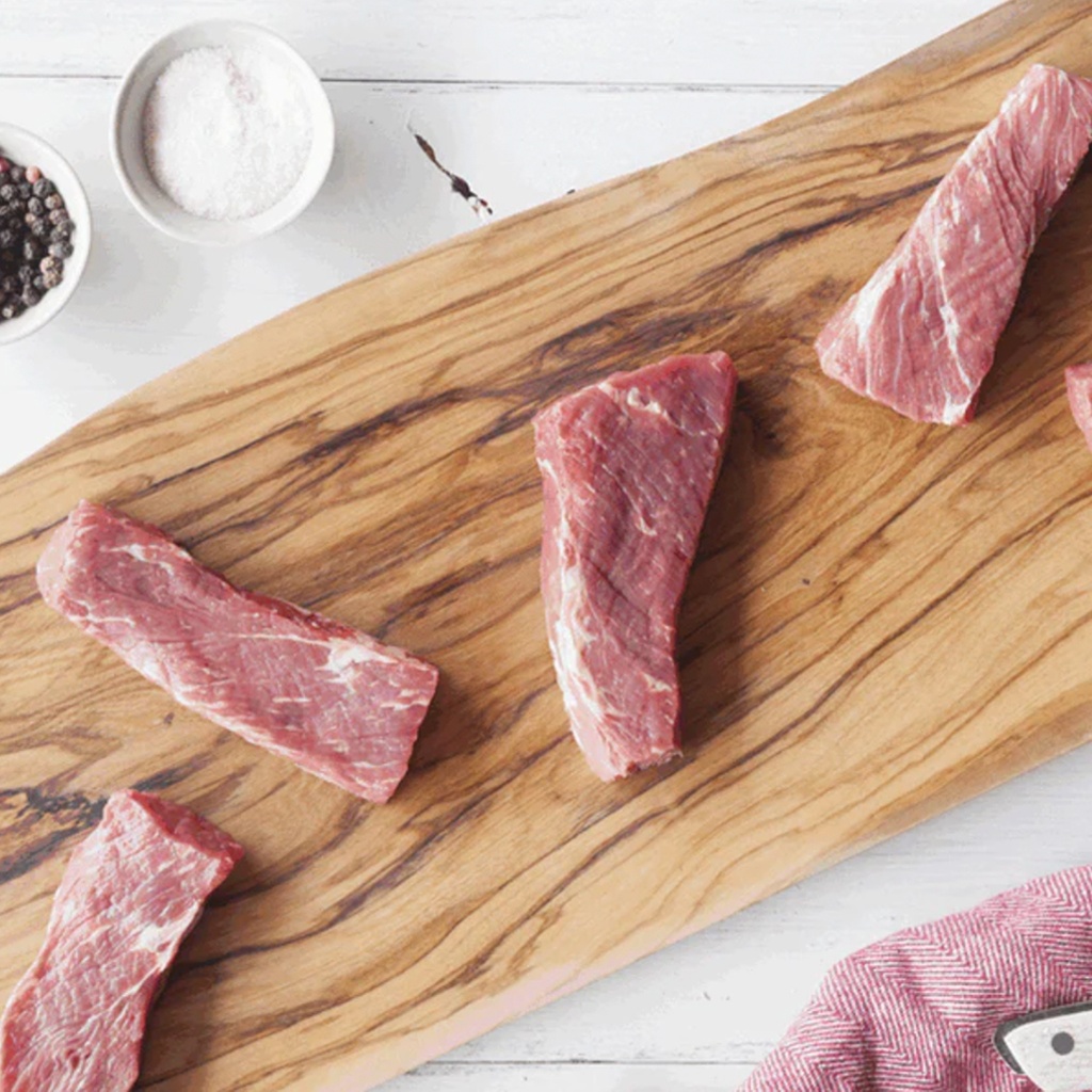 CHERRY TREE ORGANICS | Certified Organic Mini Beef Steaks (order 2-3 days ahead)