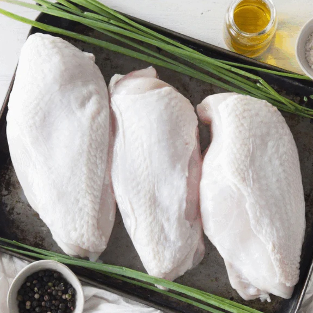 CHERRY TREE ORGANICS | Certified Organic Chicken Breast Fillets - 1kg (order 2-3 days ahead)