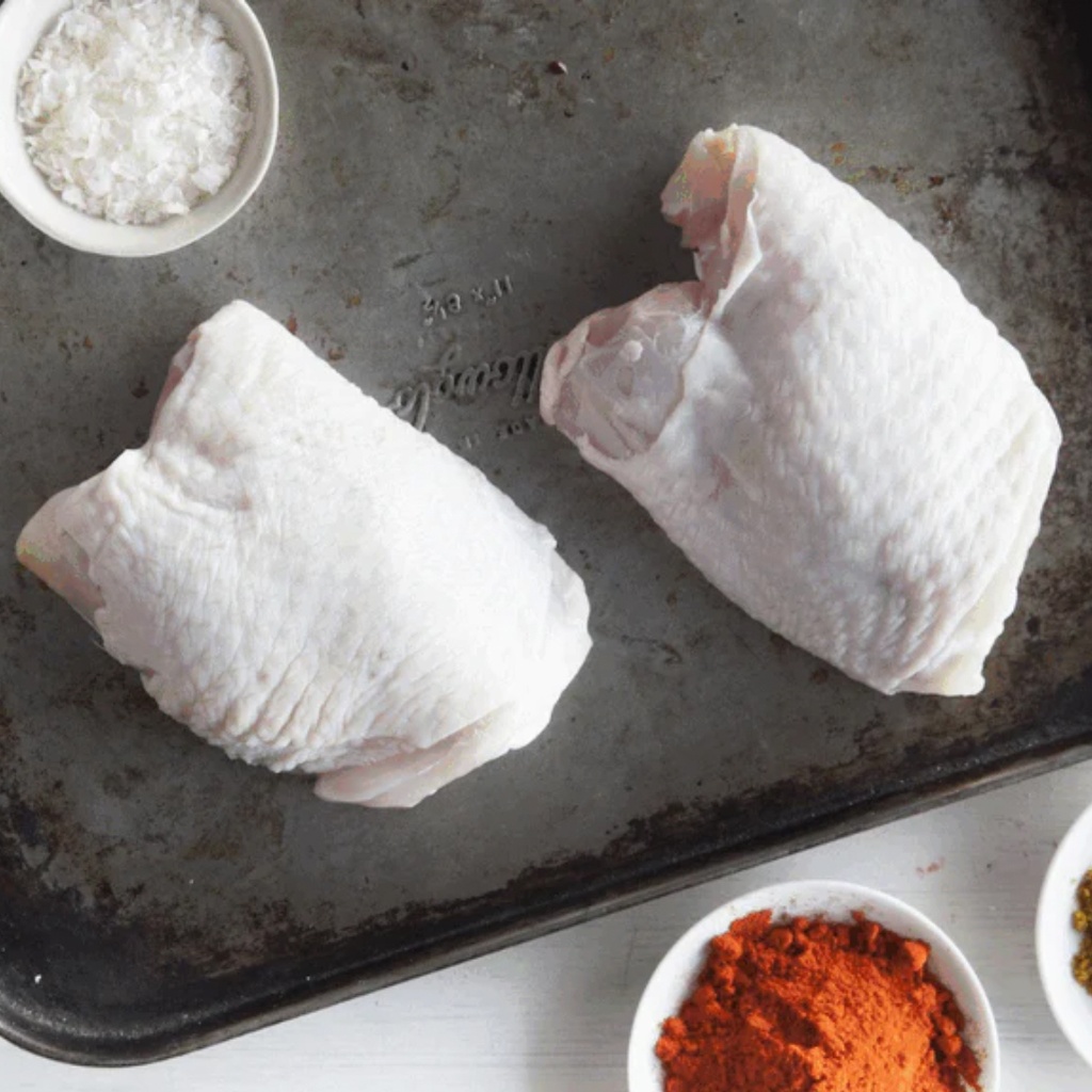 CHERRY TREE ORGANICS | Certified Organic Chicken Thigh Fillets (order 2-3 days ahead)