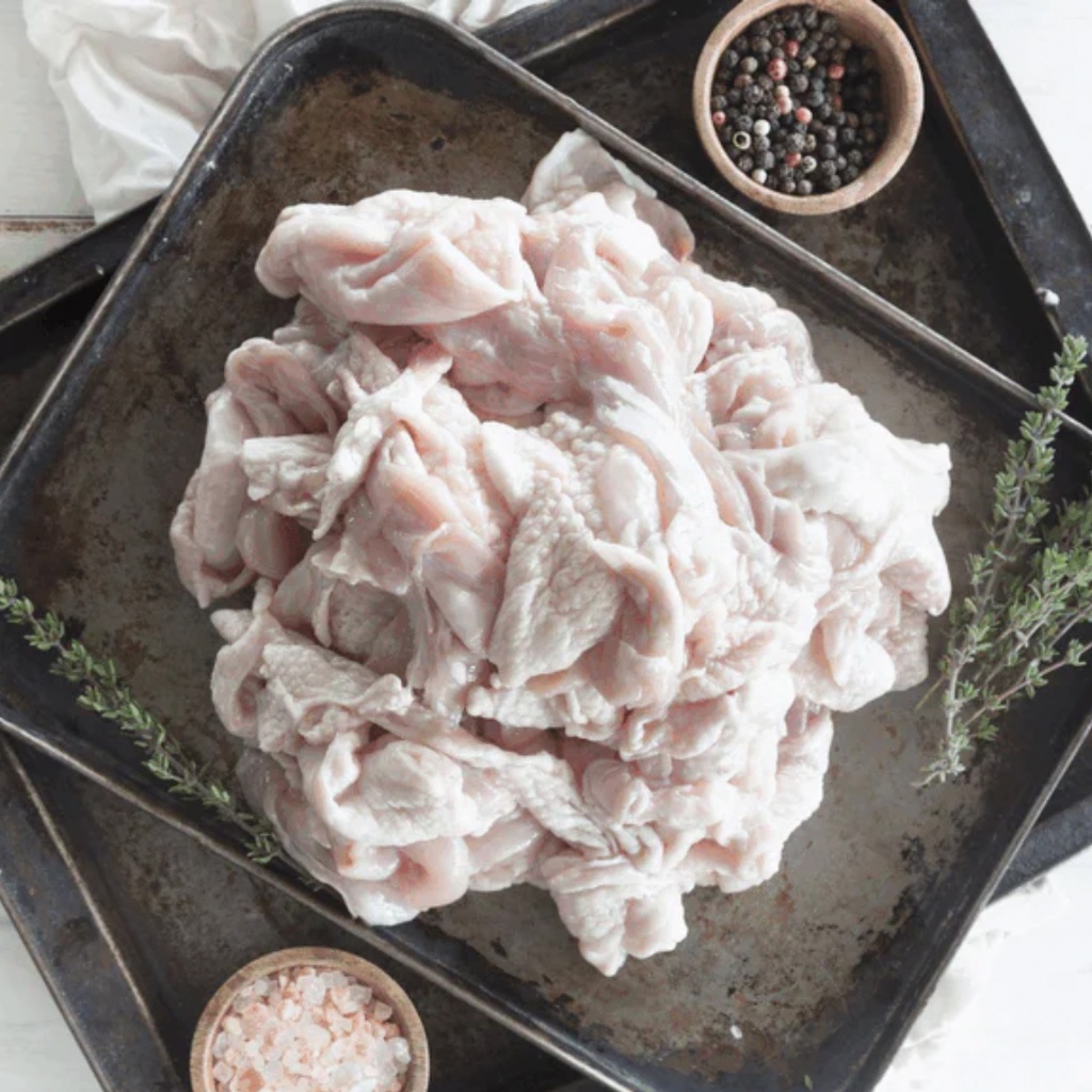 CHERRY TREE ORGANICS | Certified Organic Chicken Skin (order 2-3 days ahead)