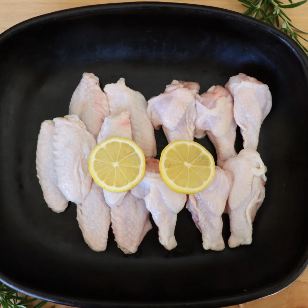 CHERRY TREE ORGANICS | Certified Organic Chicken Wingette’s & Drumettes (order 2-3 days ahead)