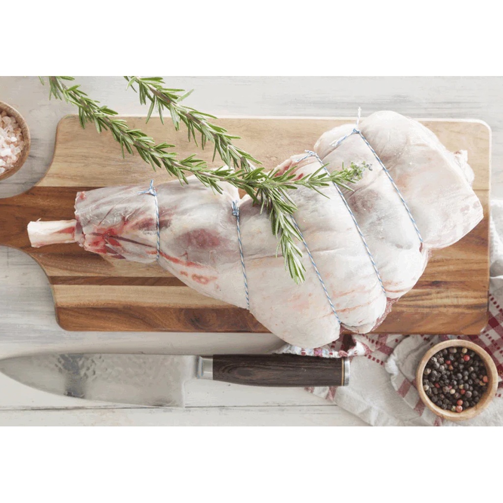 CHERRY TREE ORGANICS | Certified Organic Easy Carve Leg of Lamb (order 2-3 days ahead)