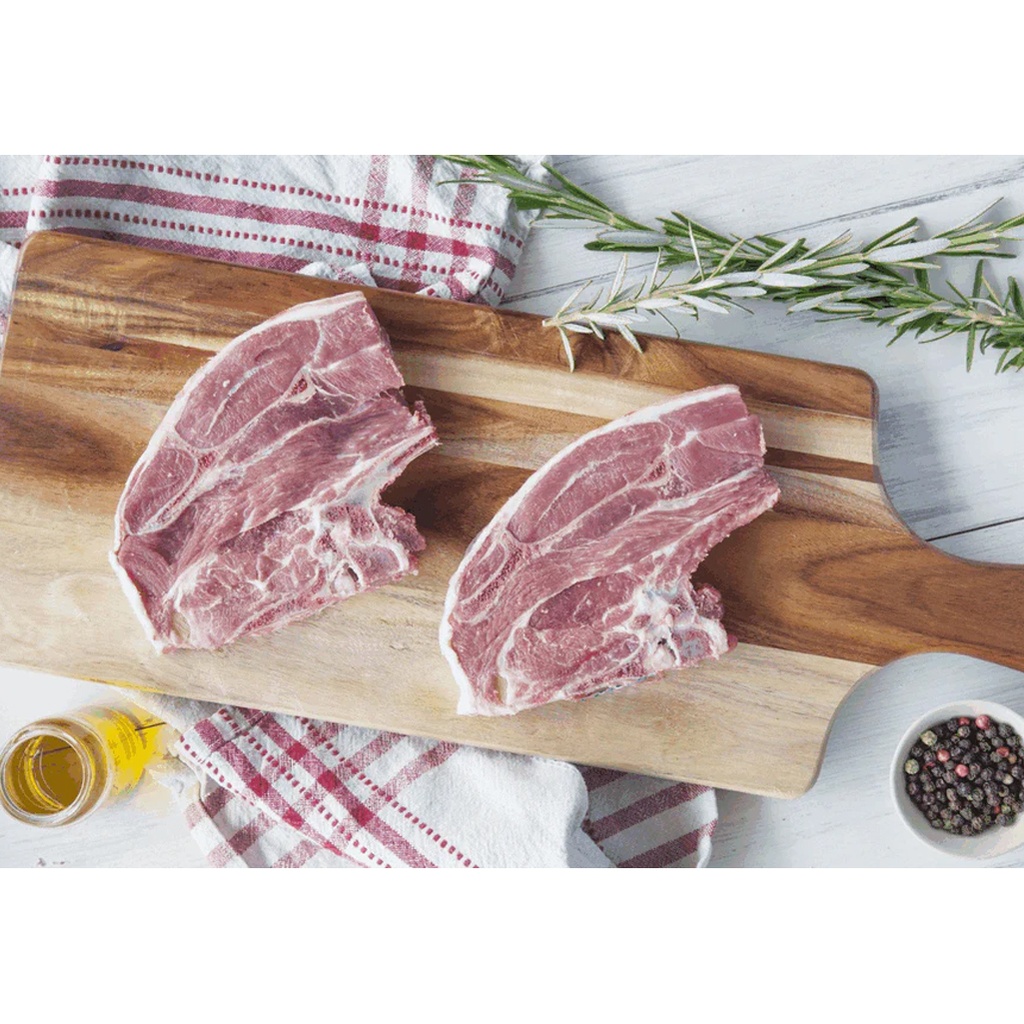 CHERRY TREE ORGANICS | Certified Organic Lamb BBQ (Forequarter) Chops (order 2-3 days ahead)