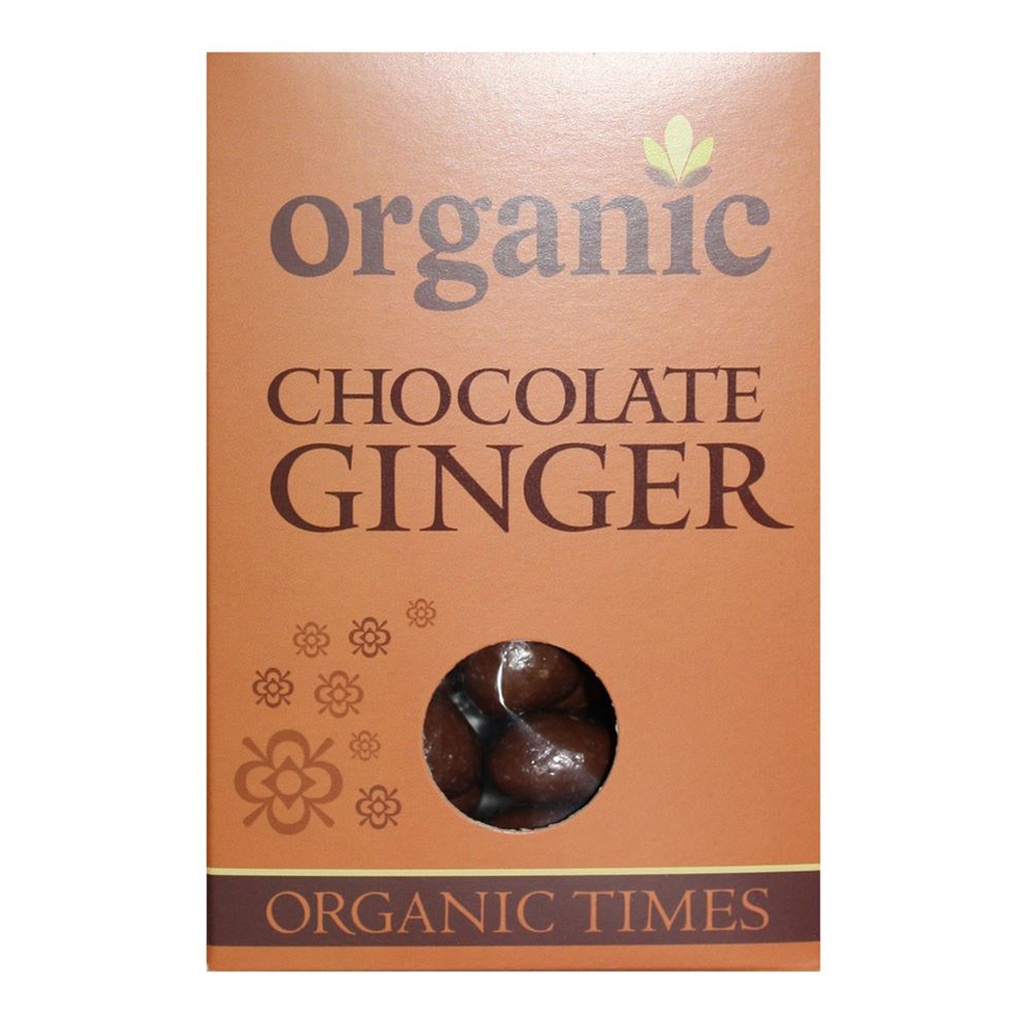 ORGANIC TIMES | 牛奶巧克力薑 150g