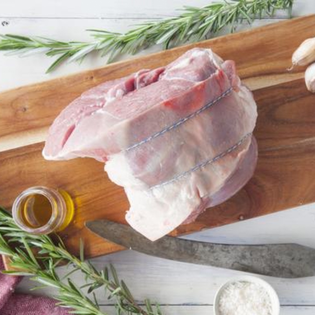 CHERRY TREE ORGANICS | Certified Organic Leg of Lamb – Boneless (order 2-3 days ahead)