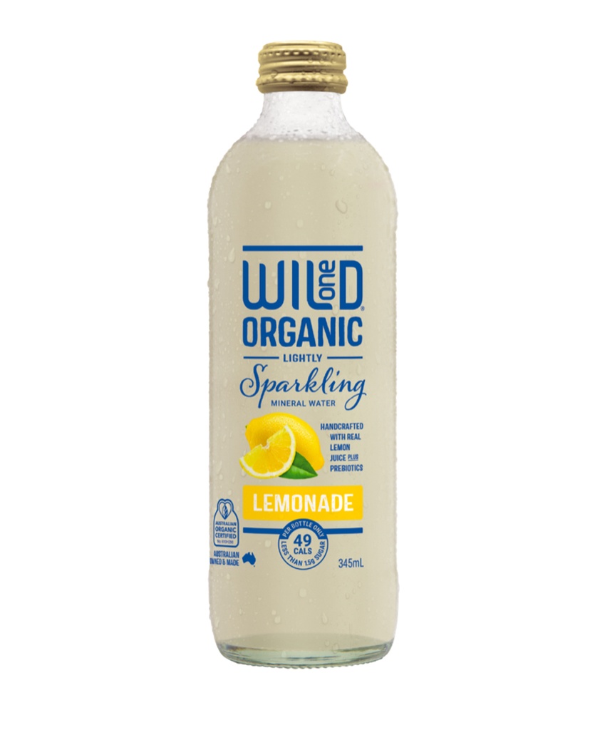 WILD | 有机柠檬汽水，345毫升