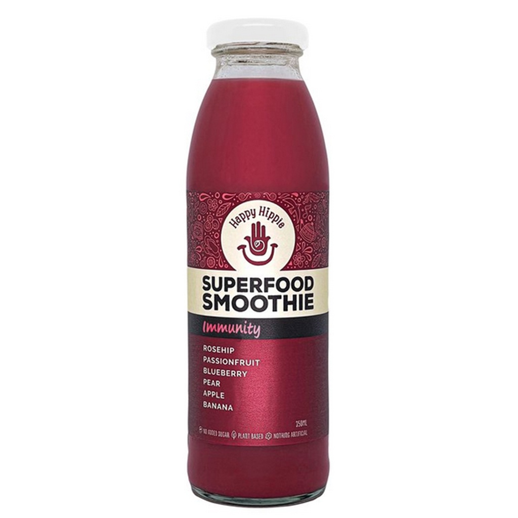 HAPPY HIPPIE | Superfood Smoothie - Immunity - 350mL