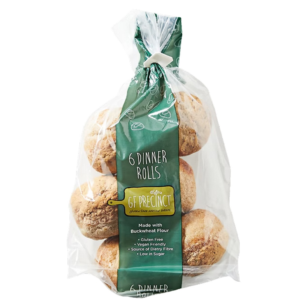 GF PRECINCT | Plain Dinner Rolls (6 Pack) 270g (order 2-3 days ahead)