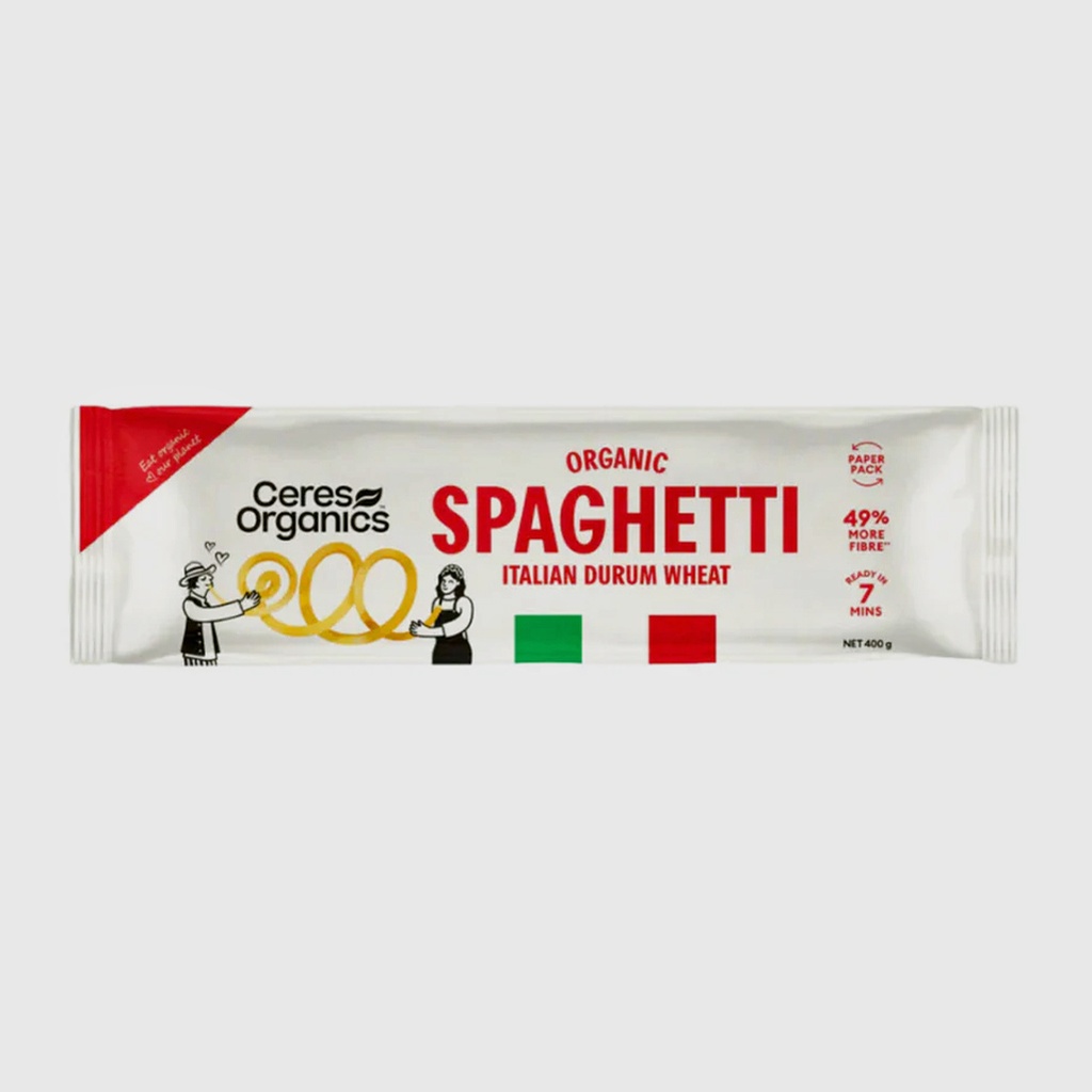 CERES ORGANICS | Pasta – Spaghetti Wheat (Durum) 400g