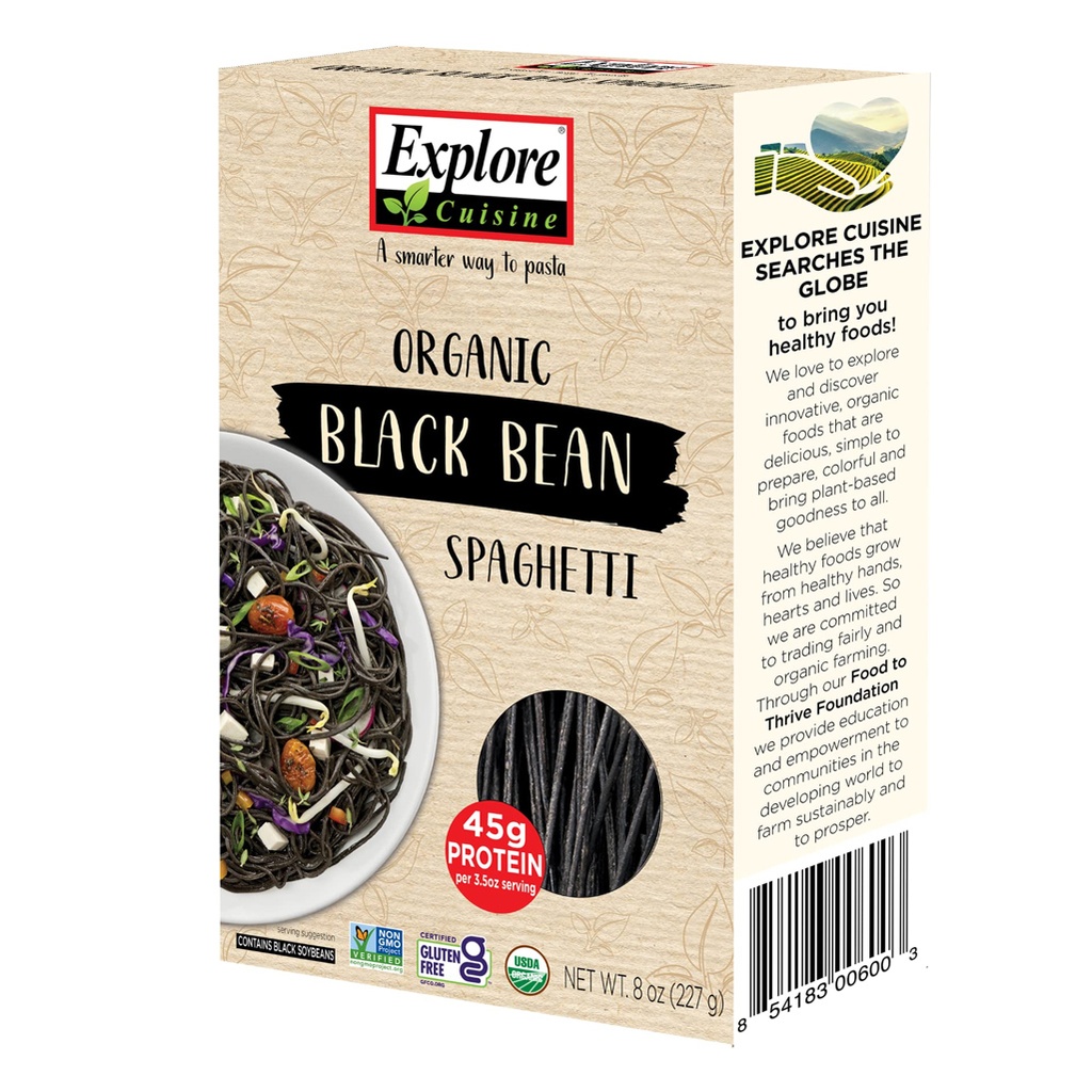 EXPLORE CUISINE | Organic Black Bean Spaghetti 200g