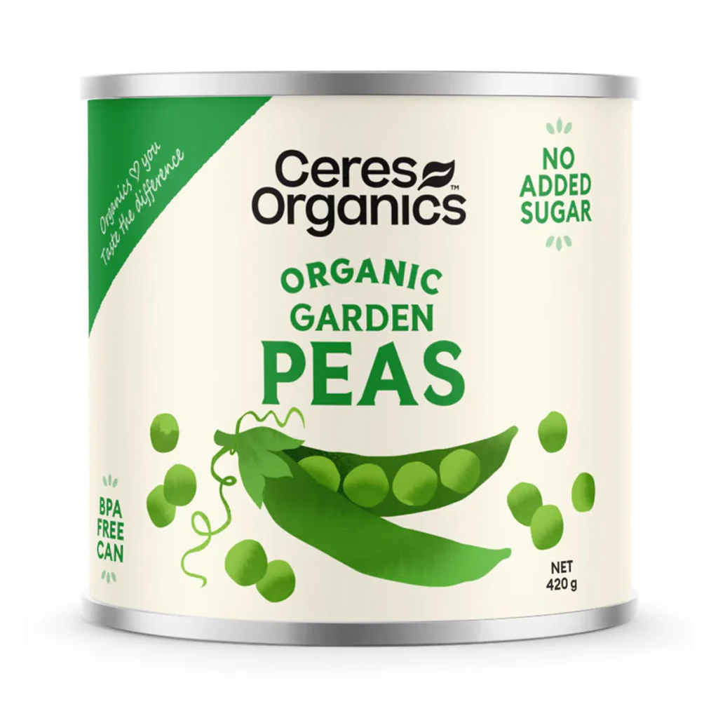 CERES ORGANICS | 青豆 420g  (Garden Peas 420g)