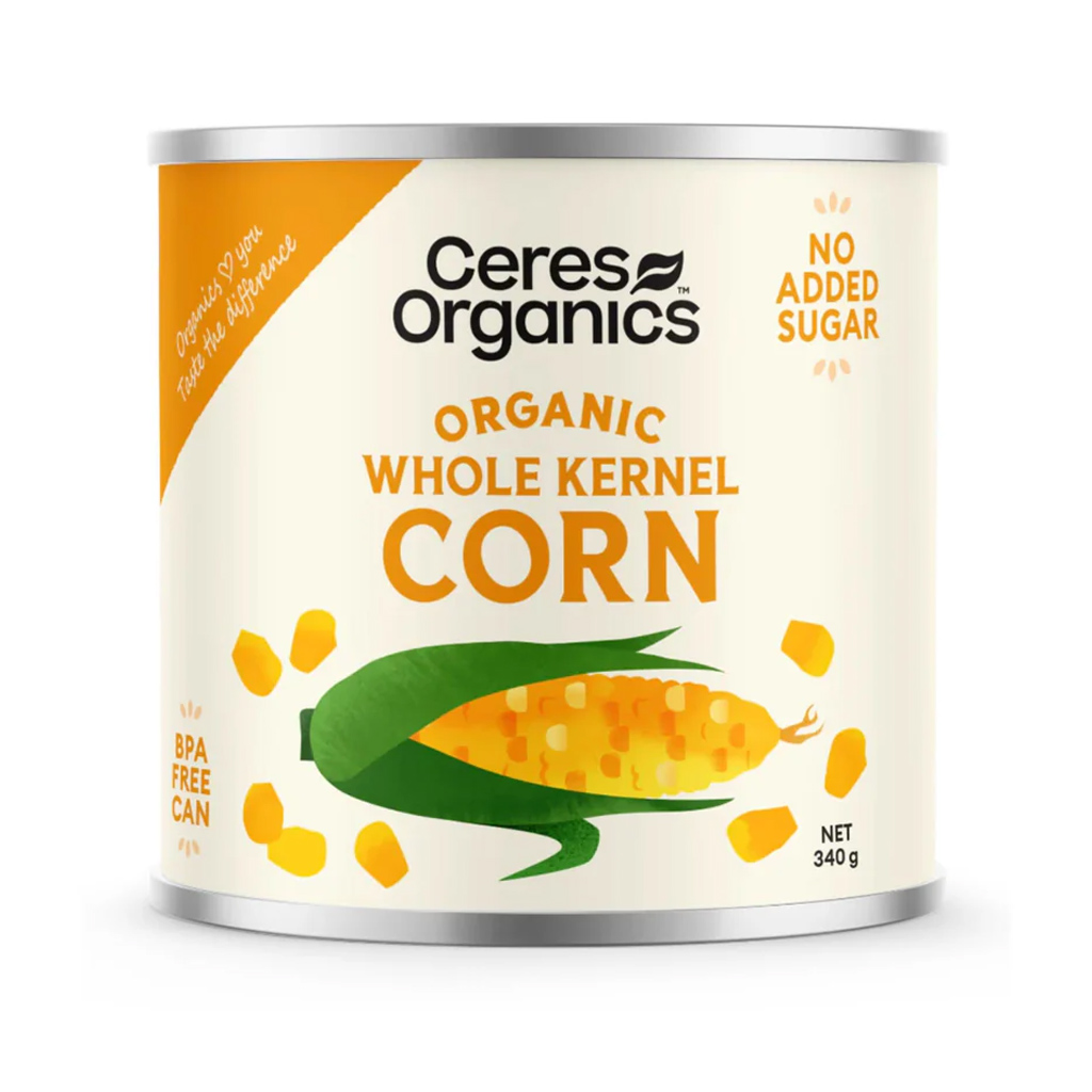 CERES ORGANICS | Whole Kernel Corn 340g