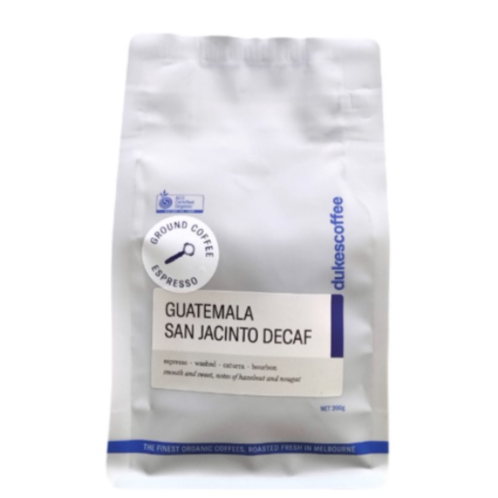 DUKESCOFFEE | 有机瓜地马拉 San Jacinto 脱咖啡因研磨咖啡 200g (Coffee)