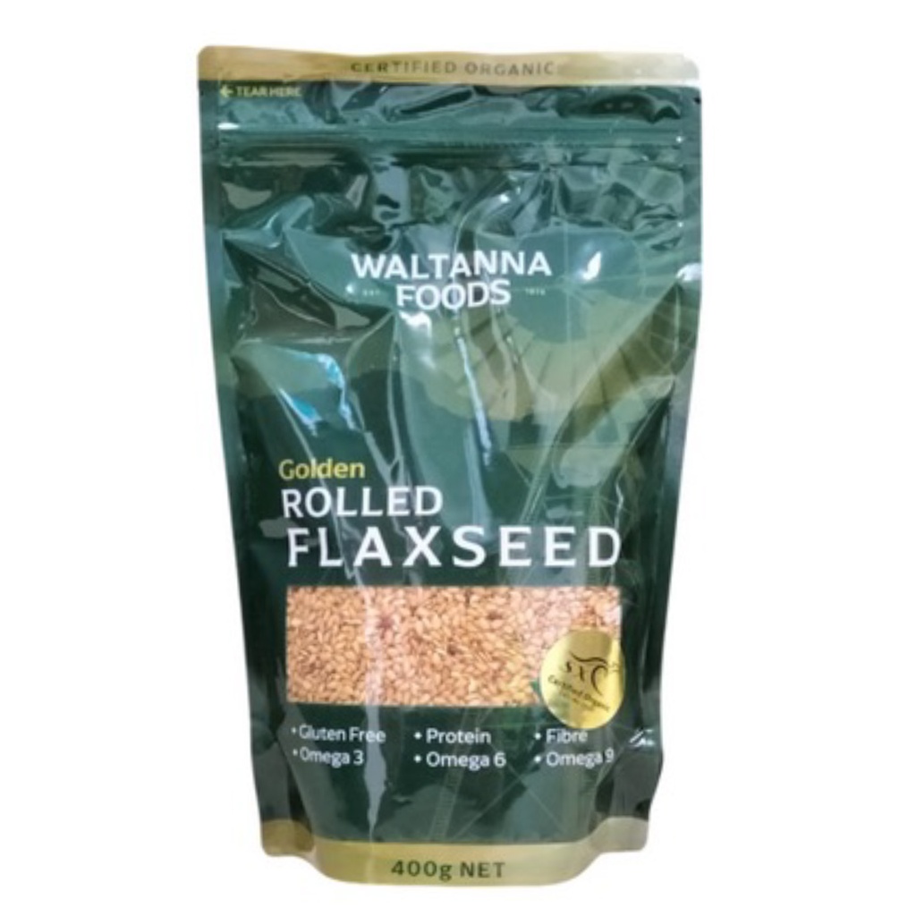 Waltanna Foods | Golden Rolled Flaxseed (Linseed) 400g