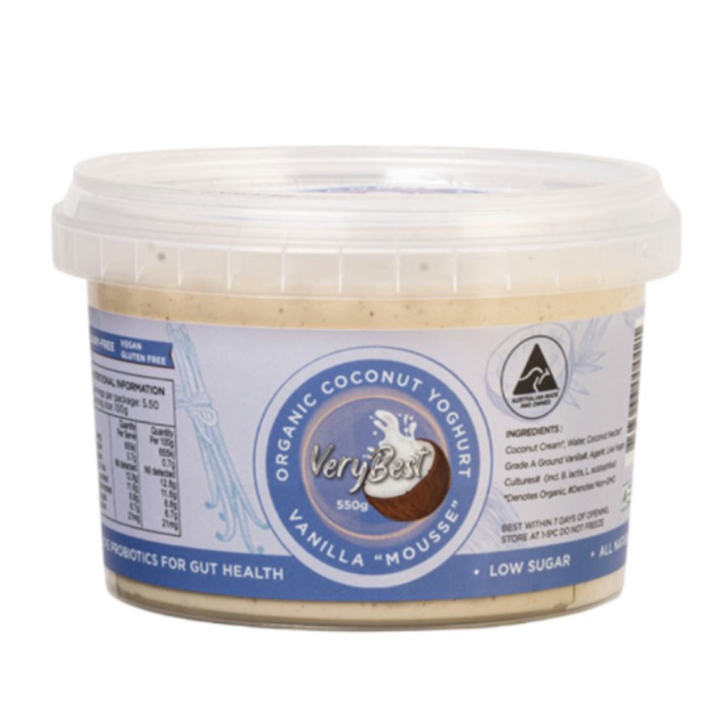 VERY BEST | Vanilla Mousse Coconut Yoghurt 550g