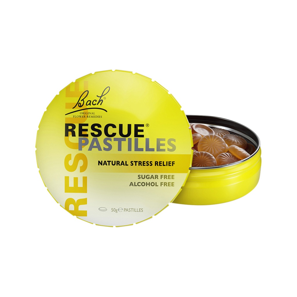 BACH FLOWER REMEDIES | Rescue Pastilles (Original Elderflower) 50g