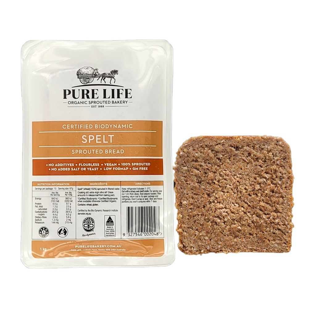 PURE LIFE | 发芽拼字麦面包 1kg