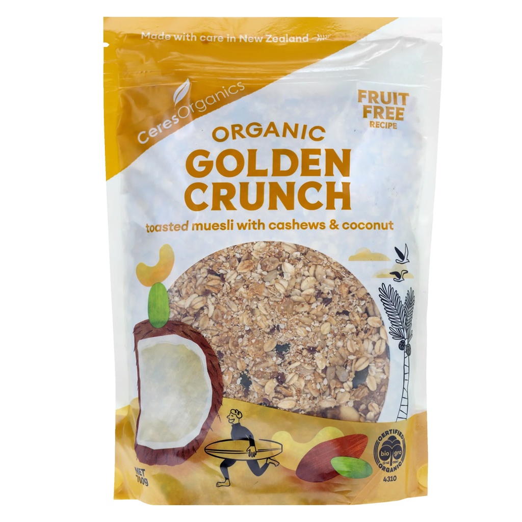 CERES ORGANICS | Golden Crunch Muesli 700g