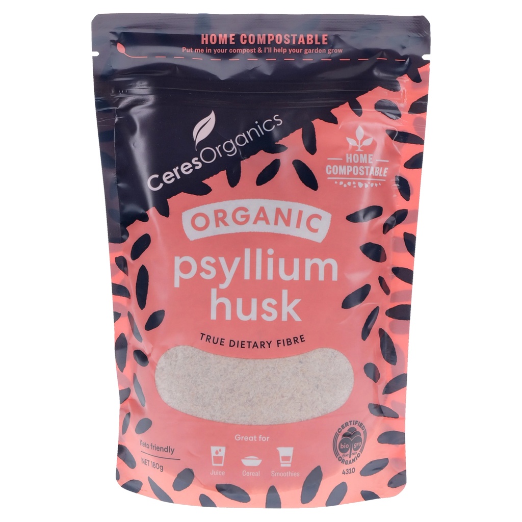 CERES ORGANICS | Psyllium Husk 180g