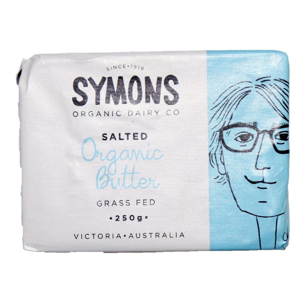 SYMONS ORGANIC DAIRY CO | 有機鹽味奶油 250g