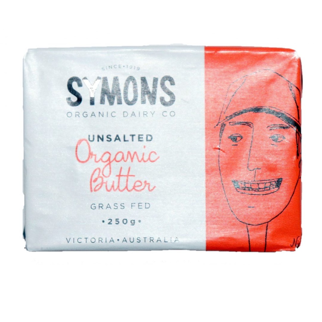 SYMONS ORGANIC DAIRY CO | 有機無鹽奶油 250g