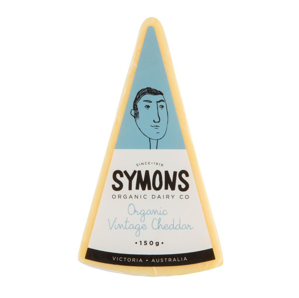 SYMONS ORGANIC DAIRY CO | 有機陳年切達乳酪塊 150g