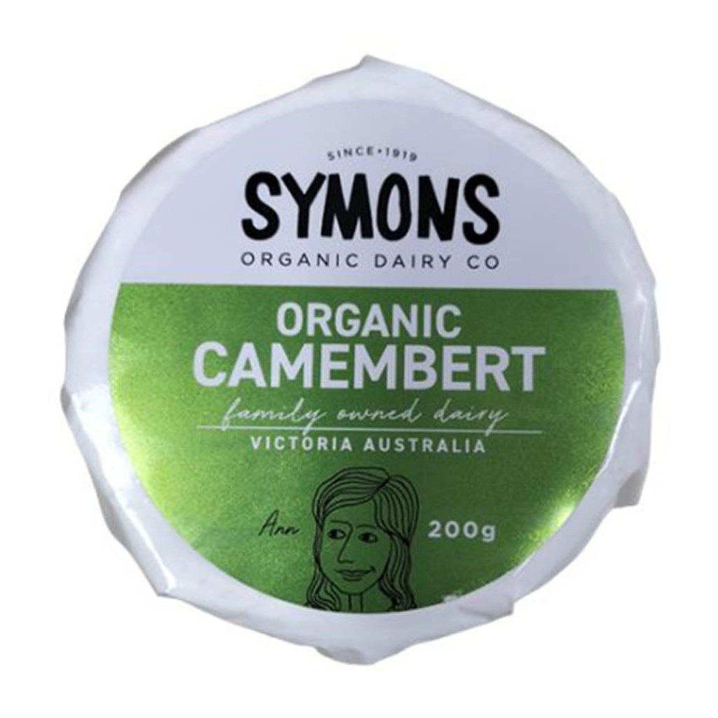 SYMONS ORGANIC DAIRY CO | 有機卡門貝爾乳酪 200g