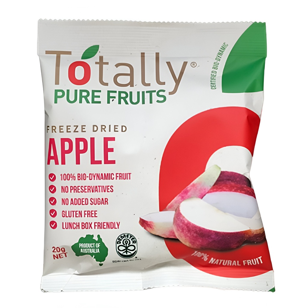 TOTALLY PURE FRUITS | 速凍乾燥蘋果脆片 20克