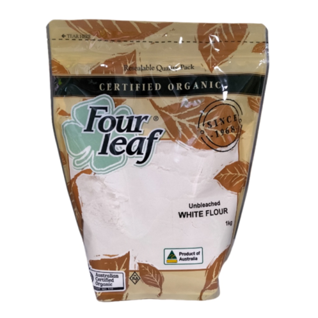 FOUR LEAF | 四葉未漂白白麵粉，1kg