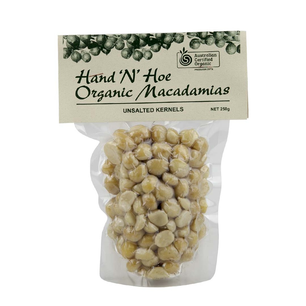 HAND N HOE | Macadamia Nut – Raw  250g