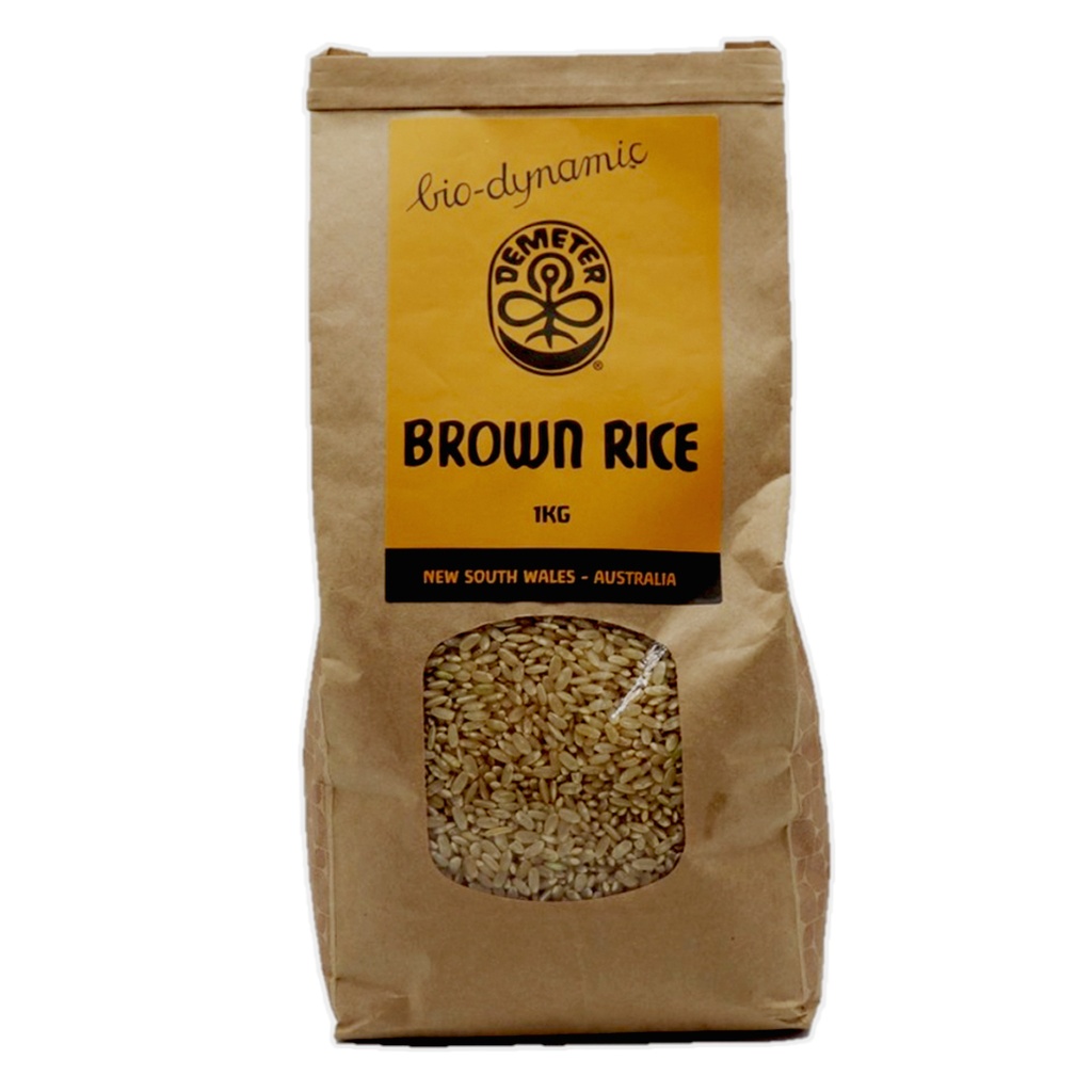 DEMETER BIODYNAMIC | 中粒有機糙米 1kg