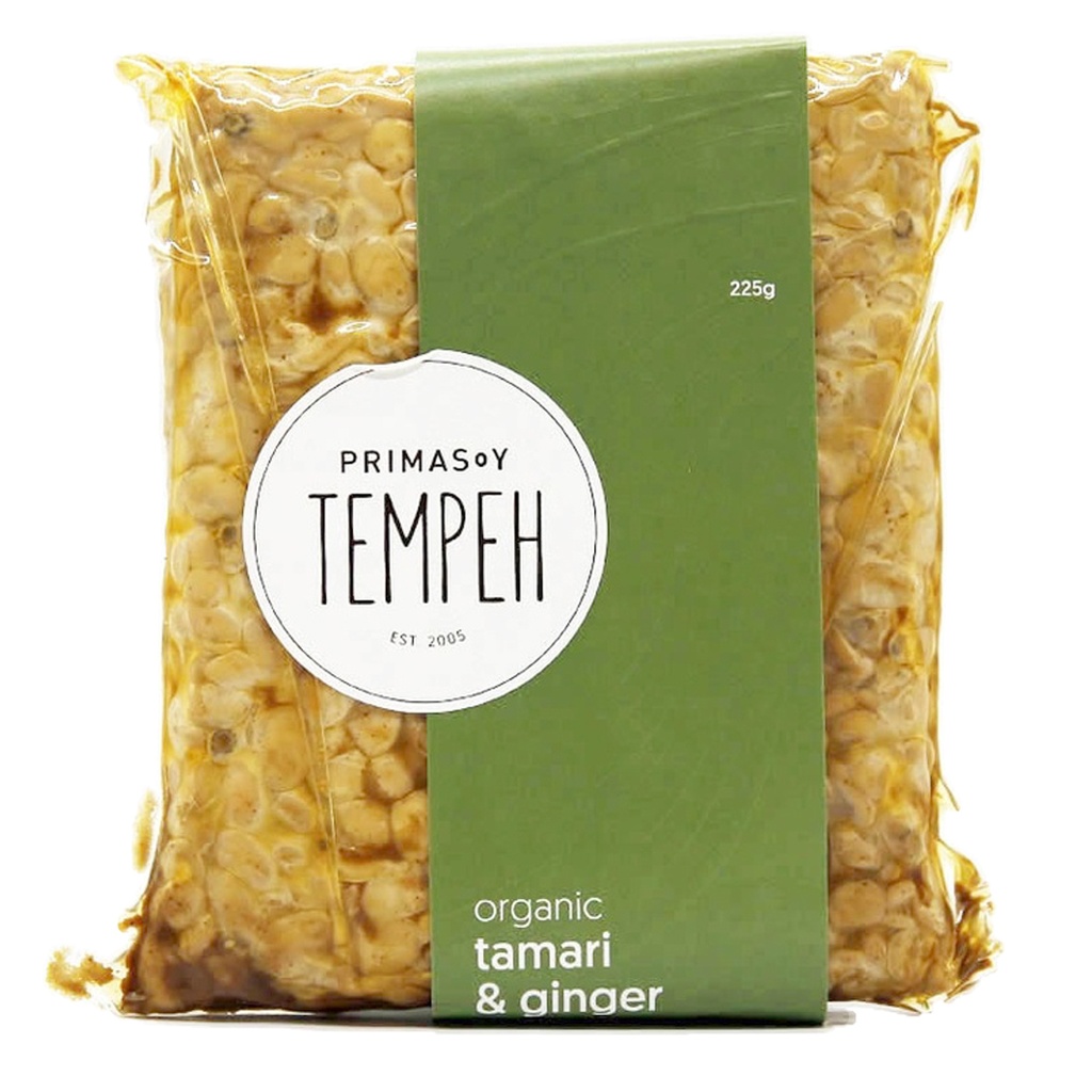 PRIMASOY | Tempeh – Tamari & Ginger 260g