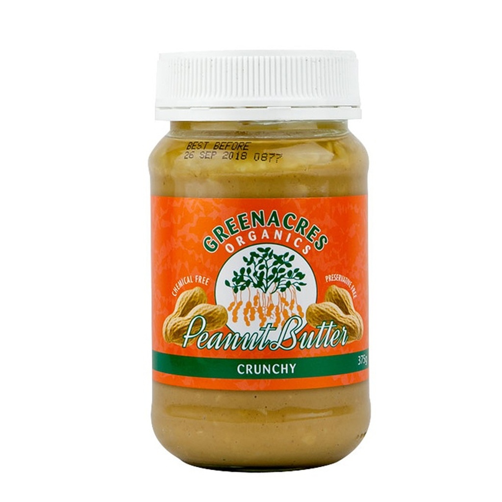 GREENACRES | Peanut Butter – Crunchy 375g