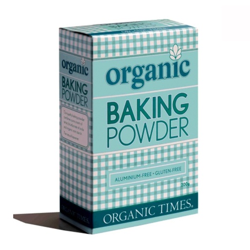 ORGANIC TIMES | Baking Powder 200g