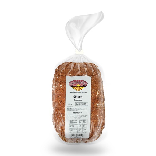 HEALTHYBAKE | Organic Quinoa Sourdough 600g (order 2-3 days ahead)