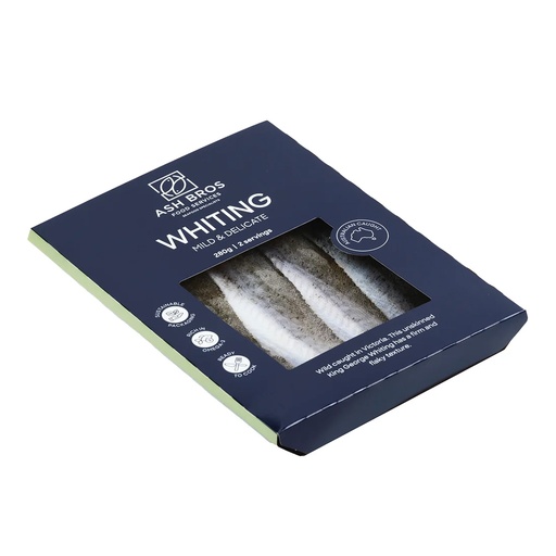 Seafood | Retail Pack - Victorian Whiting (King George) FRESH 280g+Wild Caught